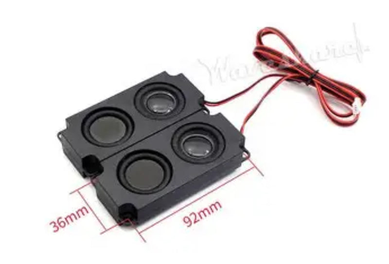 8Î© 5W Speaker Multimedia Stereo Speaker with Box 100x40mm
