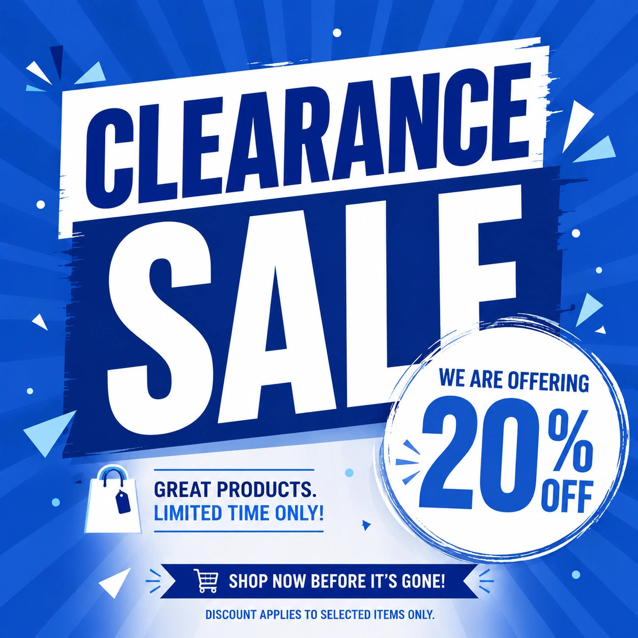 Clearance Sale