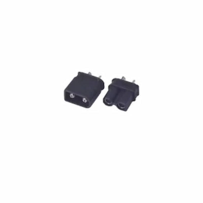 Amass XT30U-F.N.B - XT30U Female Connector (Nickel-Plated, Black)