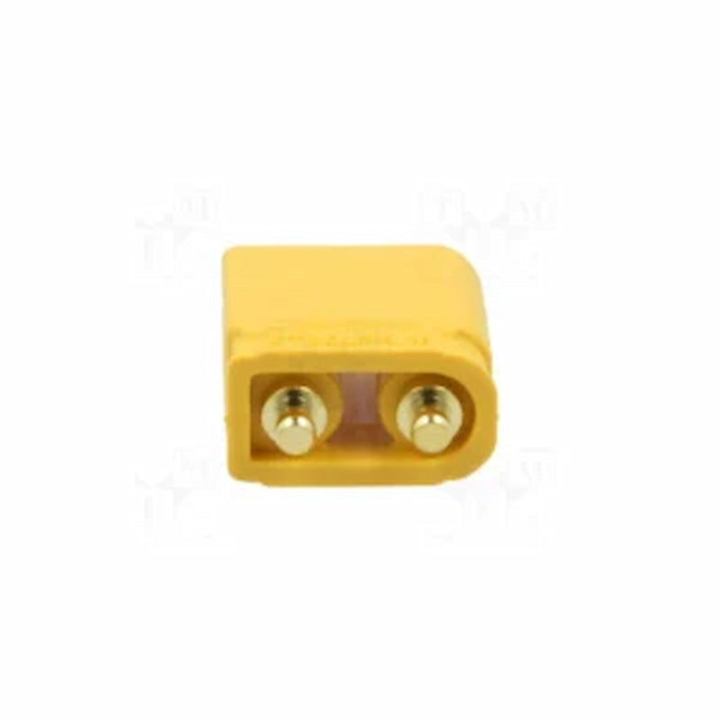 Amass XT30UPB-M30.N.B - XT30UPB Male Connector (Nickel-Plated, Black)