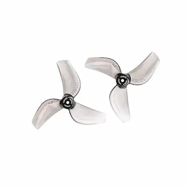 Drone Propeller 31mm 1219S 3 Blade 1mm Shaft Pitch 1.9-inch Clear (4 Pair CW+CCW)