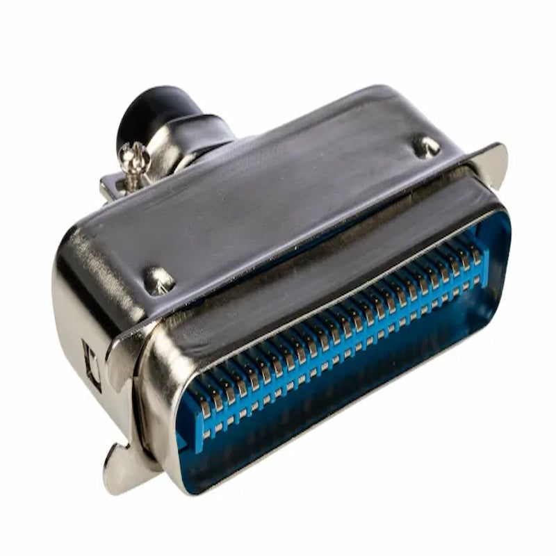 RS PRO 50-Pin Male Straight Cable Mount SCSI Connector - Solder Type Servo Motor Connector