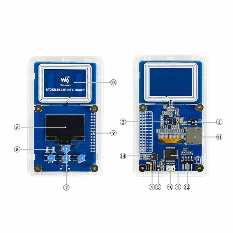 ST25R3911B NFC Evaluation Kit