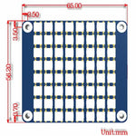 True color RGB LED HAT (B) for Raspberry Pi, colorful display, 8x8 grid