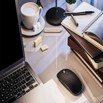 Wireless Bluetooth RGB Mouse Rechargeable Ultra Silent Slim With LED Backlight