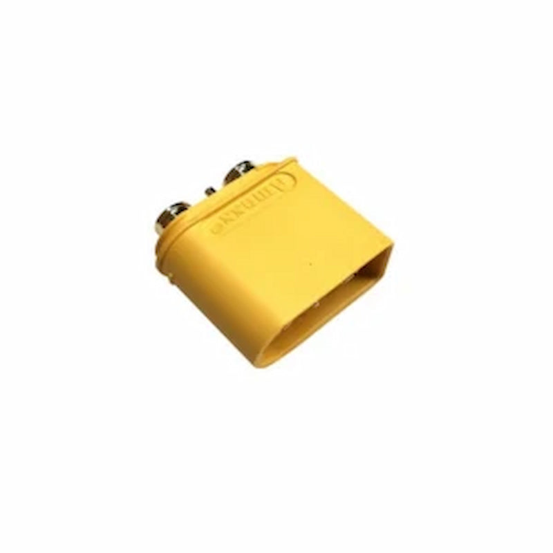 Amass XT90PB(2+2)-M GOLD PLATED YELLOW - XT90(2+2)PB-M.G.Y