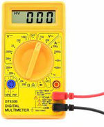 Digital Multimeter D830 for Voltage, Current, and Resistance Measurement