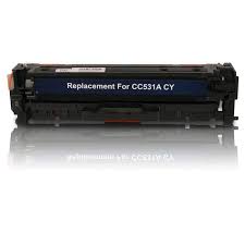 Cyan Toner Cartridge Compatible with HP CC531A