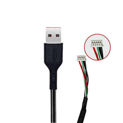 Premium USB Mantra Cable for Biometric Fingerprint Scanner