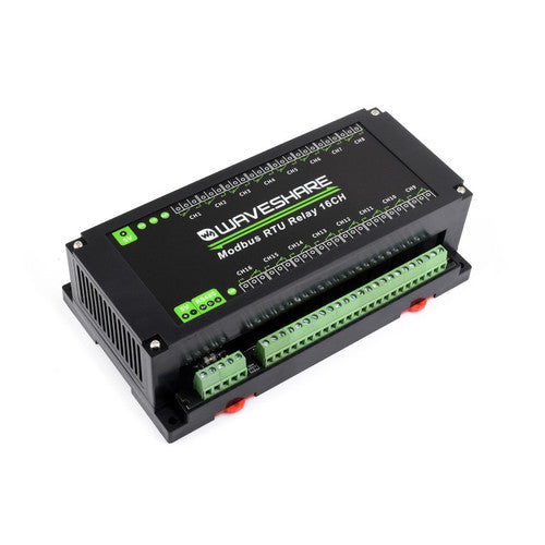 Modbus RTU 16-Ch Relay Module, RS485 Interface Isolation Protection