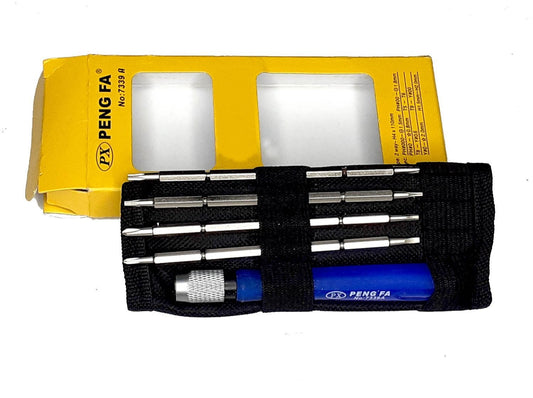 7339A Pengfa 8 In 1 Multipurpose Reversible Screwdriver Repair Tool Set For Repair Mobile Laptop