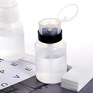 Plastic Dispenser Bottle (Red-White)