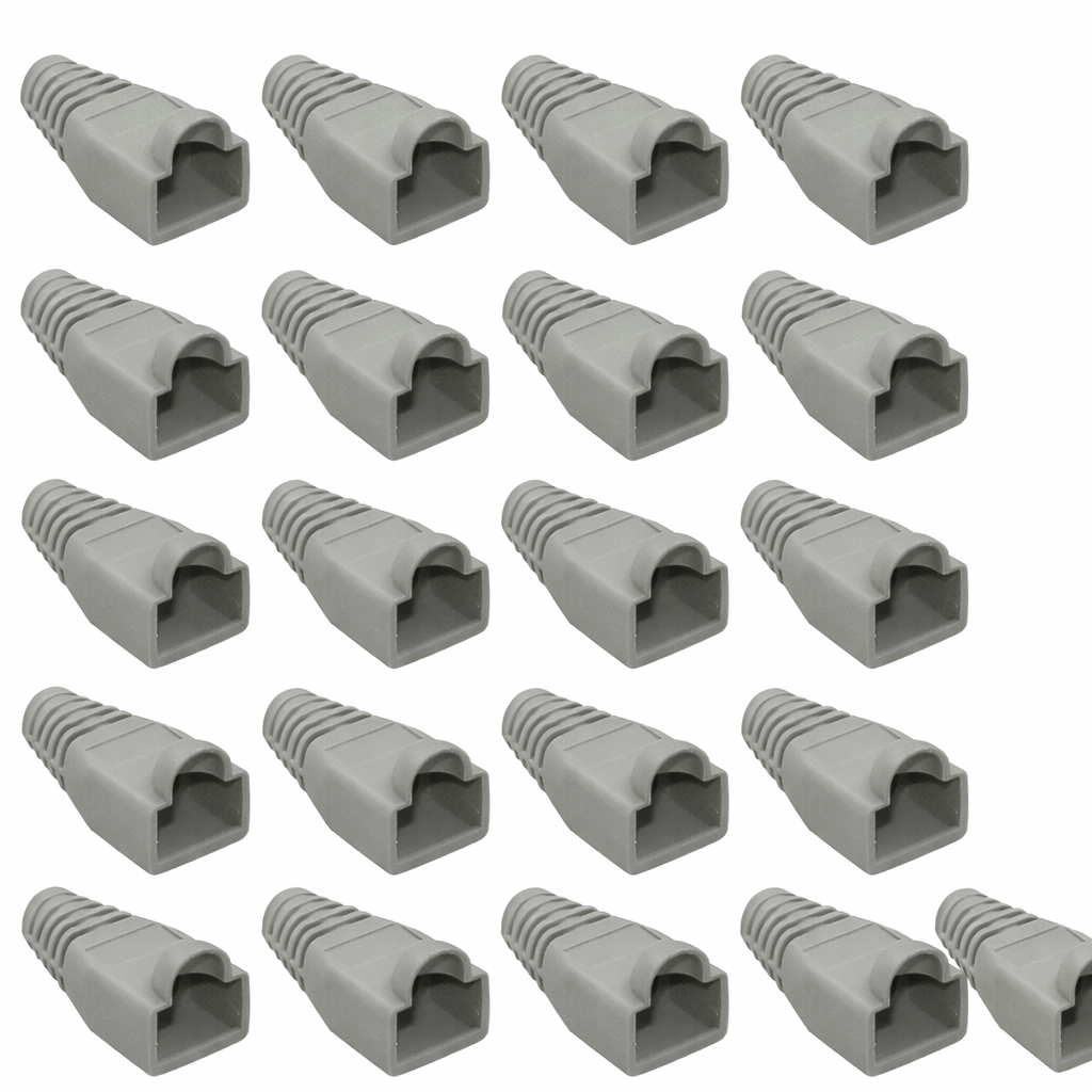 RJ45 Connector Strain Relief Boots Cable Cap (Pack of 25 pcs)