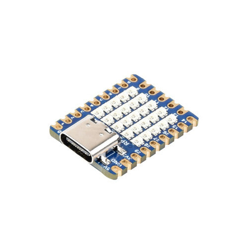 Waveshare RP2040-Matrix Development Board, Onboard 5x5 RGB LED Matrix