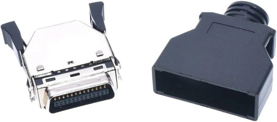 26-Pin SCSI CN Male Cable Connector for Servo Motor Applications