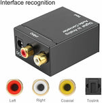 Digital to Analog RCA Audio Converter Adapter