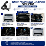 Toner + Pickup Sensor Lever (PS802) With Spring For HP LaserJet L1020